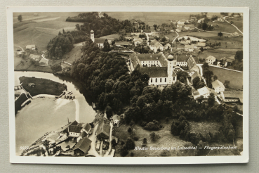 AK Beuerberg im Loisachtal / 1937 / Kloster Beuerberg / Strassen / Luftbild / Sägewerk Mühle